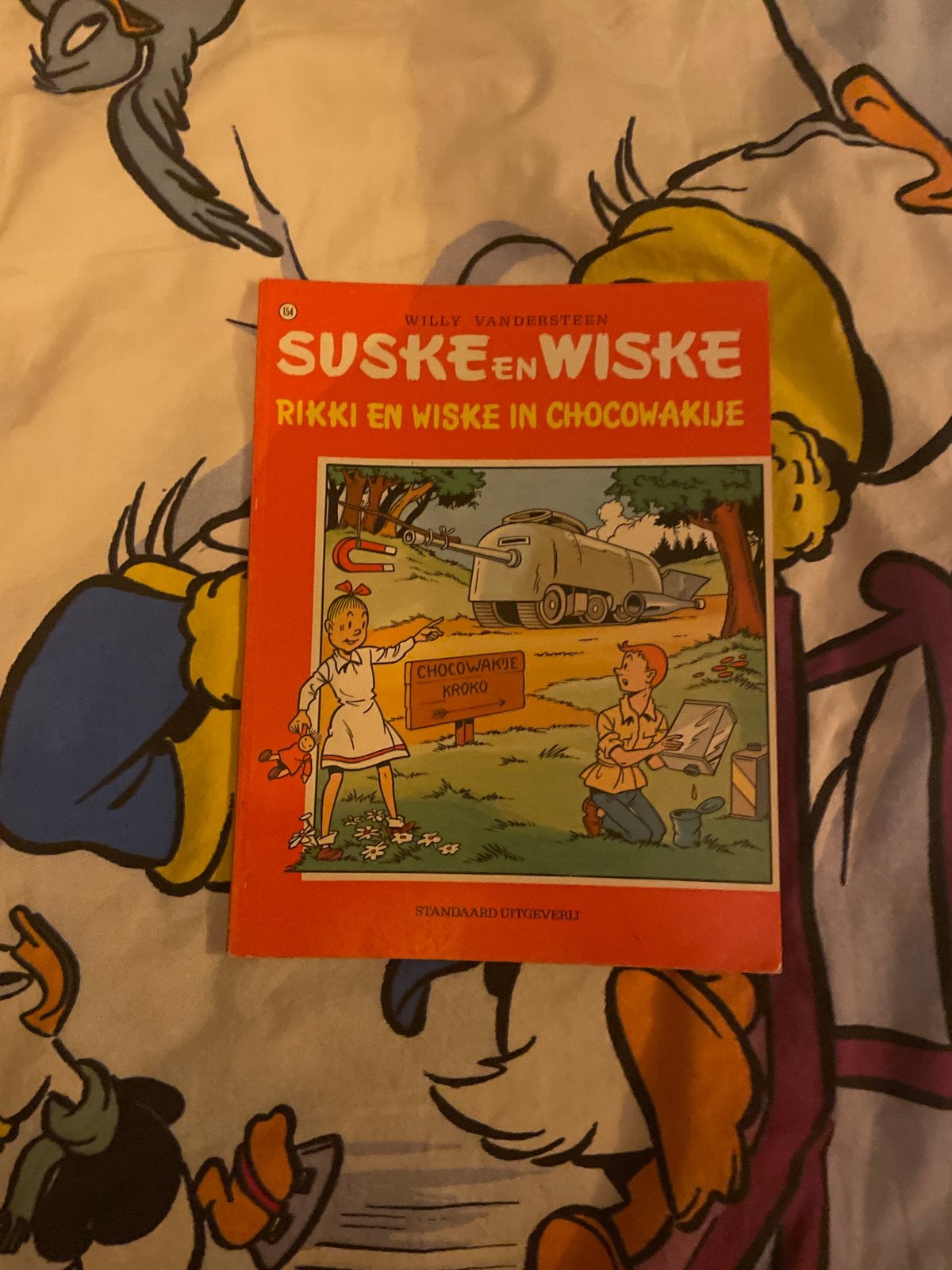 Suske en Wiske: Rikki en Wiske in Chocowakije, Boeken, Eén stripboek, Ophalen of Verzenden, Gelezen