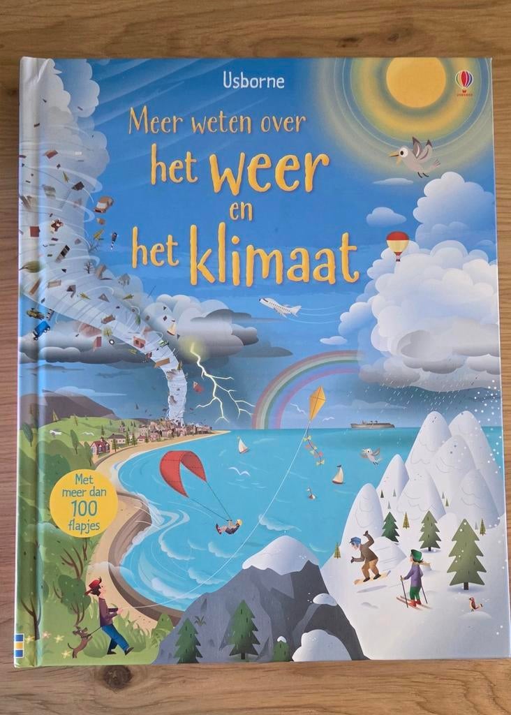 Weer&klimaatboek vanaf 8 jaar (Usborn), Ophalen of Verzenden, Zo goed als nieuw, Non-fictie