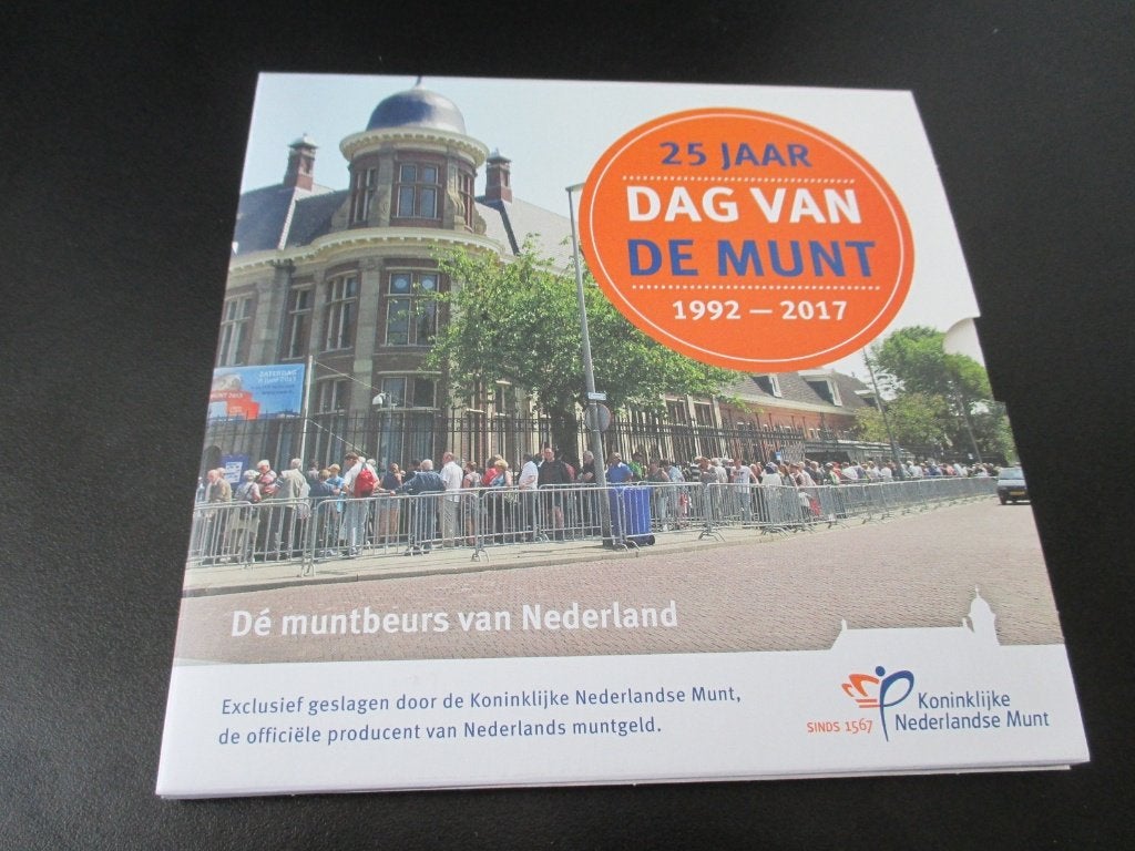 Dag van de munt set 2017, Ophalen of Verzenden, Koningin Beatrix, Euro's, Setje