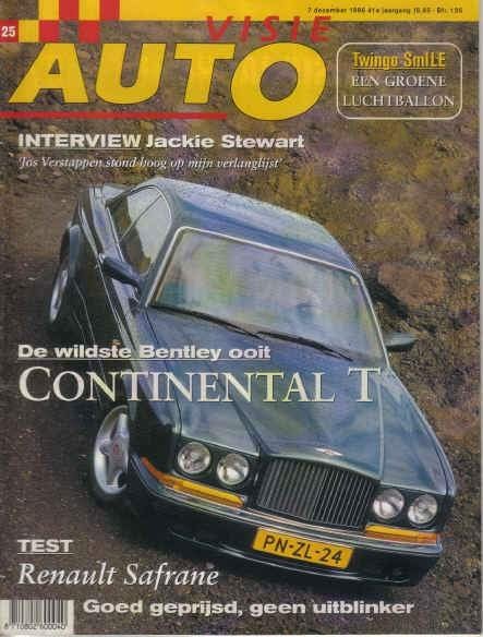 Autovisie 25 1996 : Volvo V40 - Renault Safrane - Daihatsu, Ophalen of Verzenden, Gelezen, Algemeen