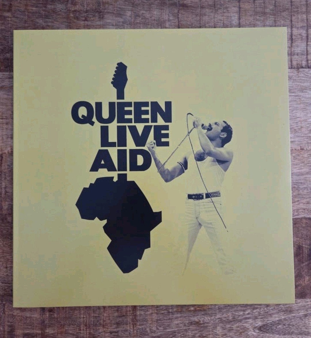 Lp Queen live aid, Cd's en Dvd's, Ophalen of Verzenden, Zo goed als nieuw, 12 inch, Poprock