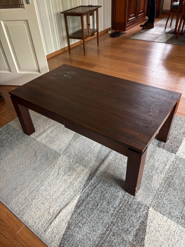 Salontafel, Huis en Inrichting, Tafels | Salontafels, Ophalen, Gebruikt, 100 tot 150 cm, 50 tot 100 cm