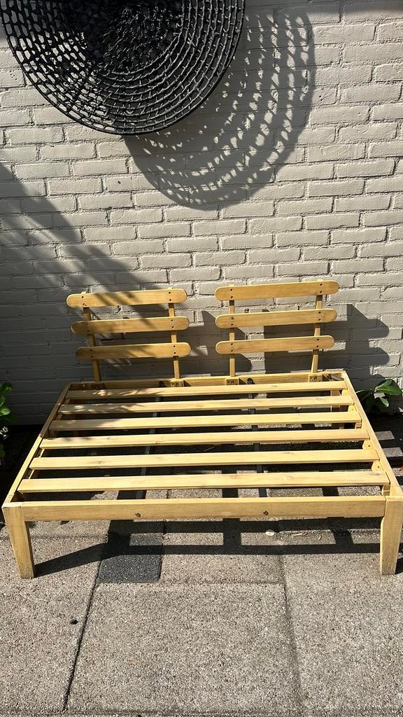 Palletbank, Ophalen of Verzenden, Zo goed als nieuw, Hout
