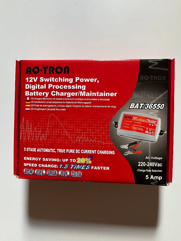 Accu (druppel) lader AQ-TRON BAT 36550, Ophalen of Verzenden, Gebruikt