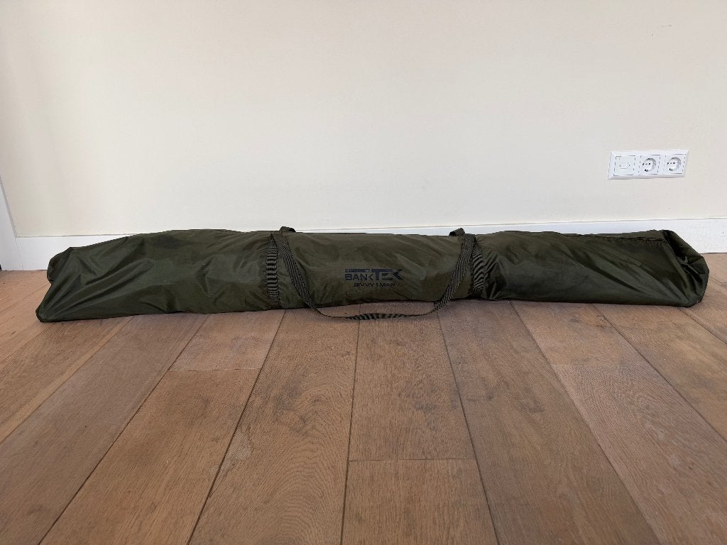 Sonik Bank Tek Bivy 1 man met Wrap, Watersport en Boten, Ophalen, Zo goed als nieuw, Overige typen