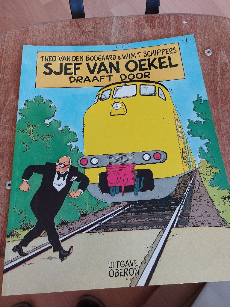 Sjef van Oekel draaft door, Boeken, Eén stripboek, Ophalen of Verzenden