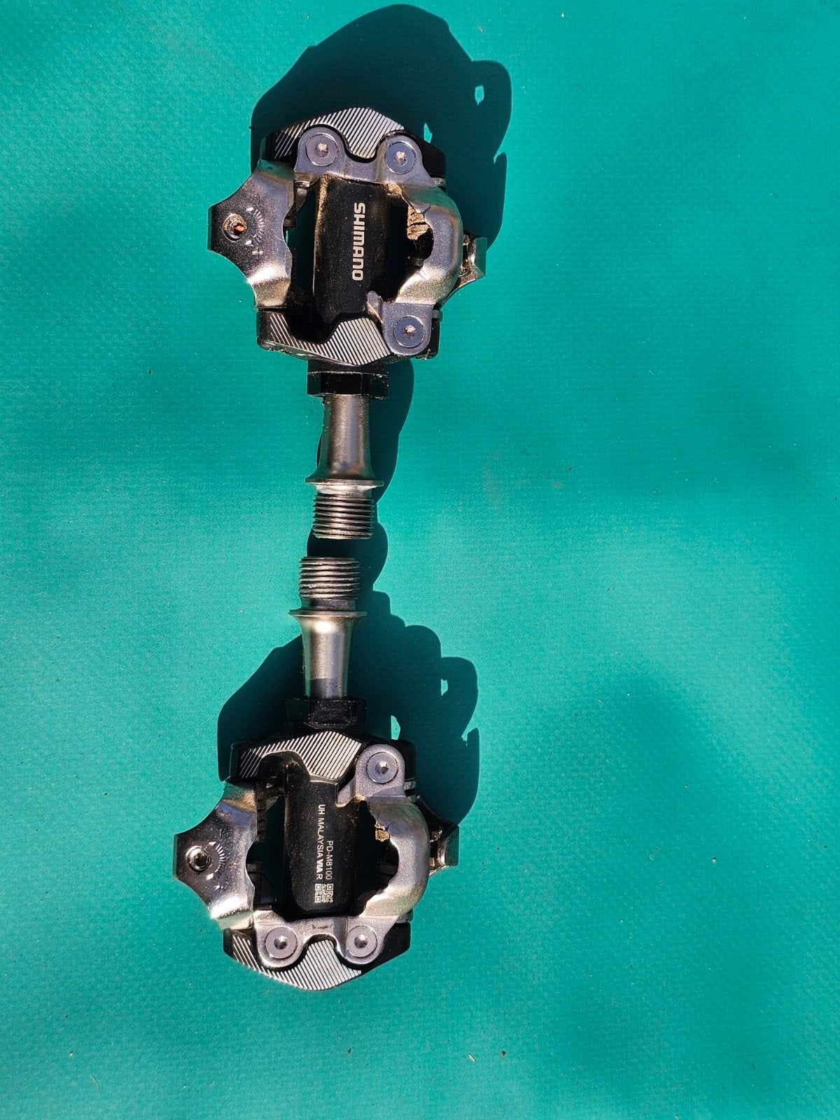 Shimano PD-M8100 MTB pedalen - Zo goed als nieuw, Staal, Ophalen of Verzenden, Zo goed als nieuw, Shimano XT