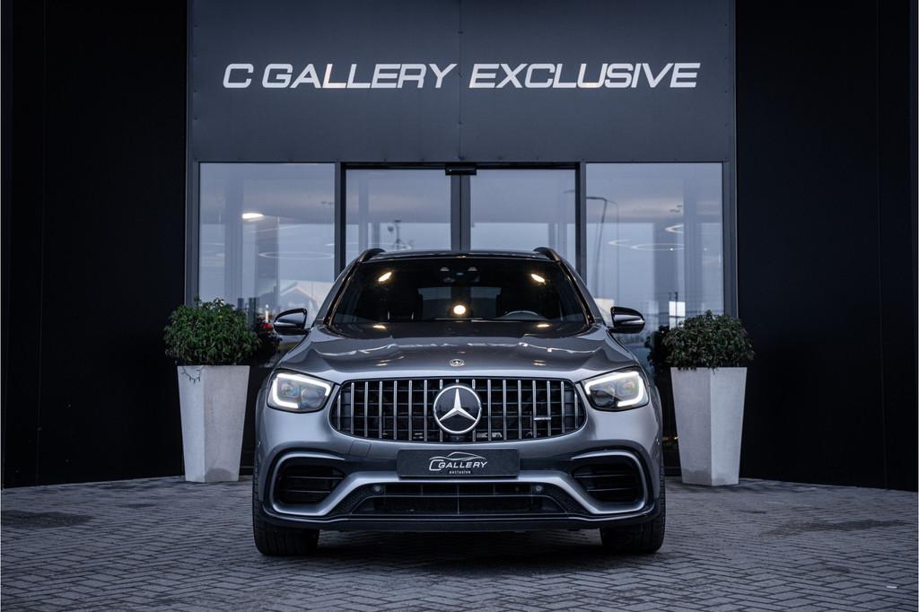 Mercedes-Benz GLC AMG 63 S 4MATIC+ - Panorama | Burmester |, Auto's, Automaat, Gebruikt, 510 pk, Adaptive Cruise Control