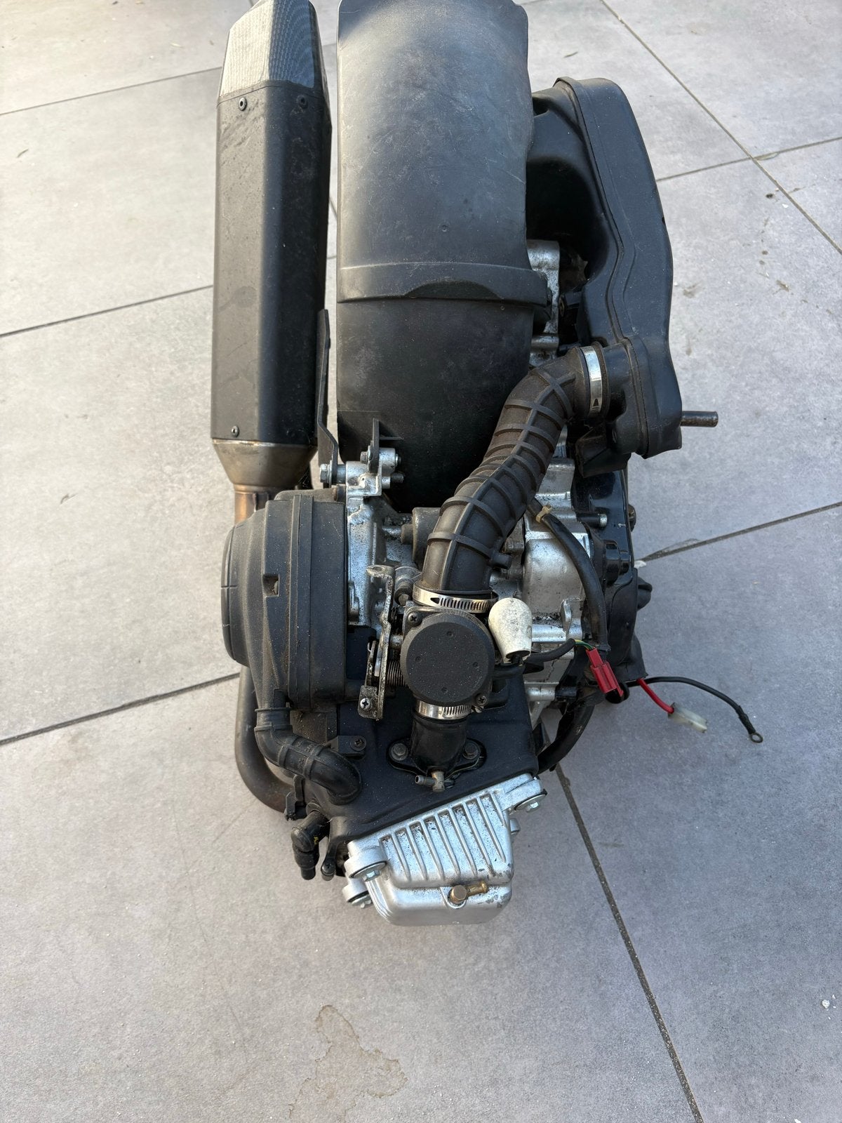 80ccPiaggio Zip 2000 4T Motorblok Compleet 8, Ophalen of Verzenden, Gebruikt, Blok, Piaggio