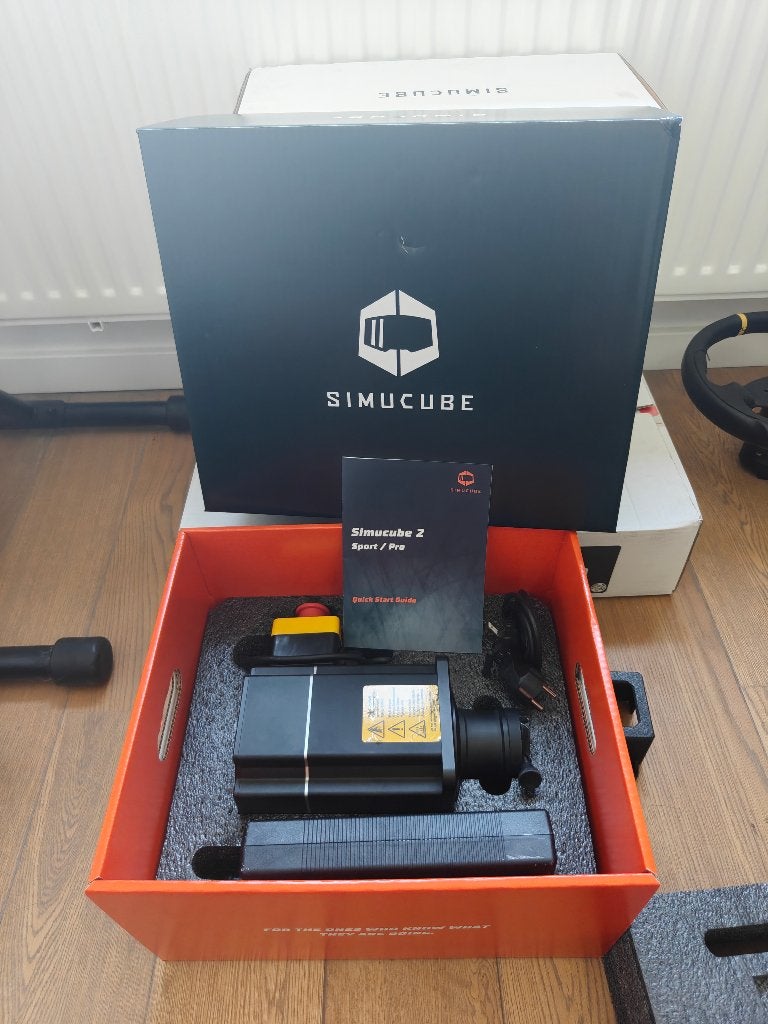 Simucube 2 Pro + QR wheel side, Computers en Software, Joysticks, Zo goed als nieuw, Ophalen