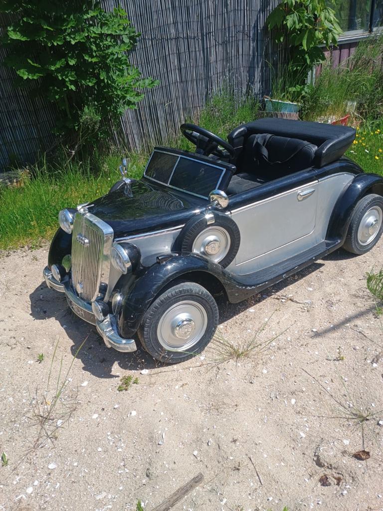 Audi Horch kinderauto elektrisch - Klassieke stijl. Nieuwe a, Kinderen en Baby's, Speelgoed | Speelgoedvoertuigen, Ophalen, Gebruikt