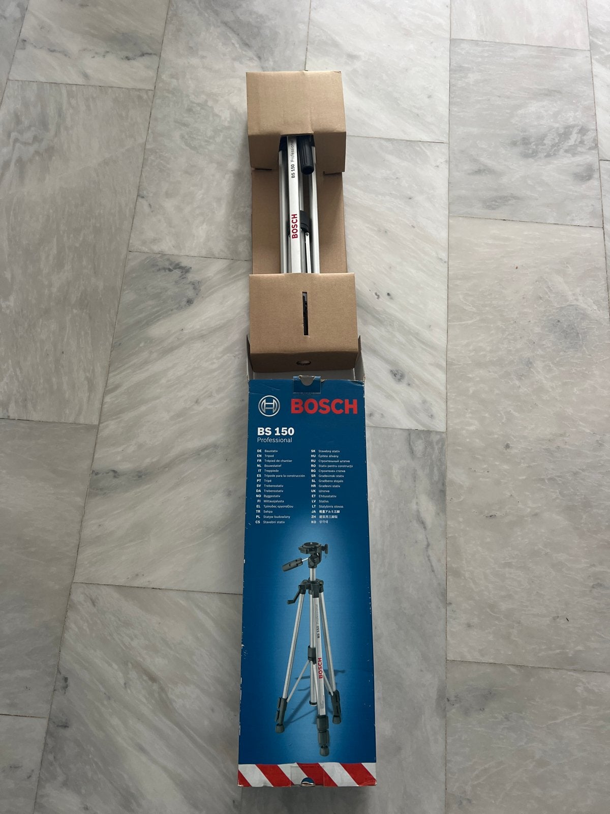 Bosch BS 150 Professional Statief - Nieuw in doos, Audio, Tv en Foto, Met waterpas, Nieuw, 125 tot 150 cm, Ophalen of Verzenden