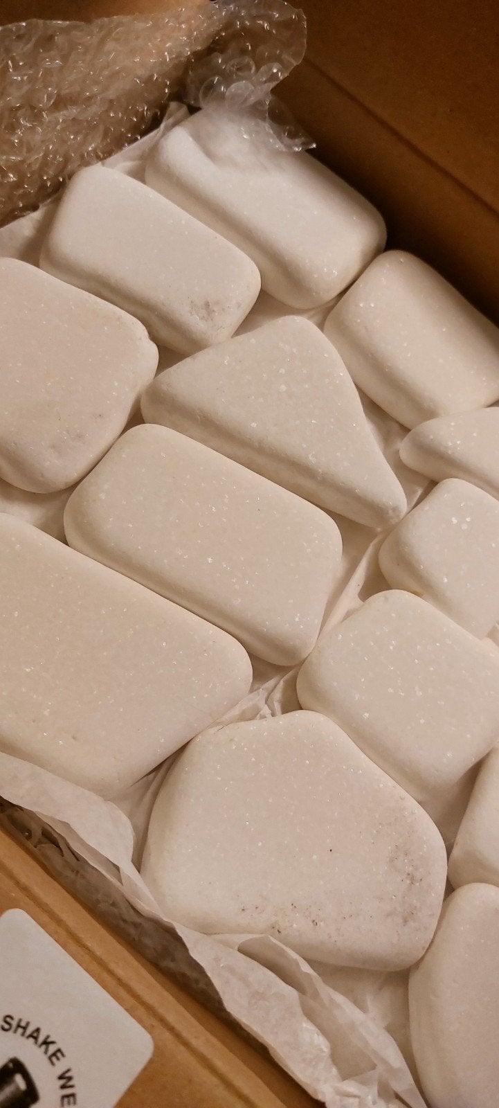 keitjes voor op te schilderen, Ophalen