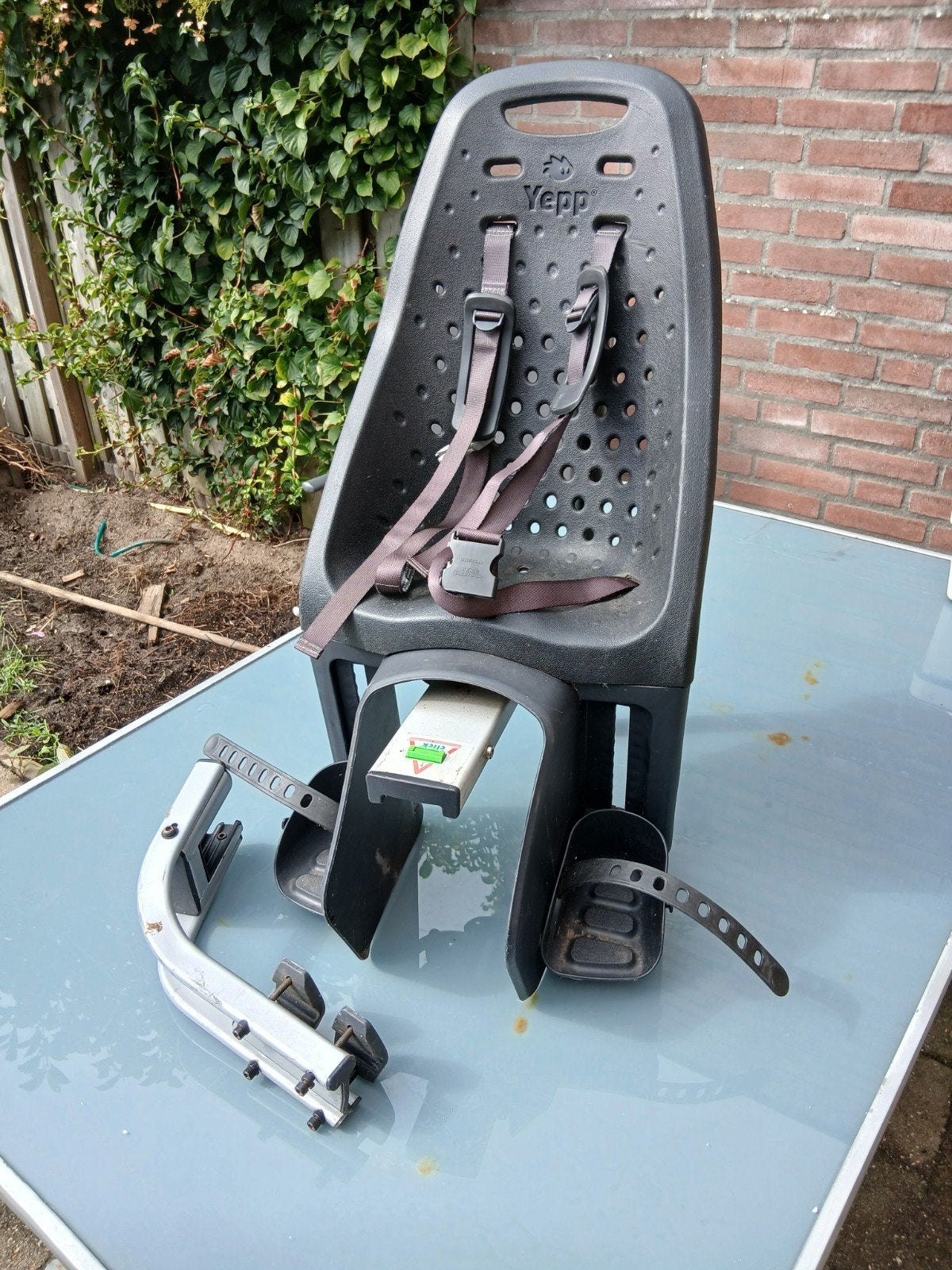 fietsstoeltje voor achterop, Achterzitje, Yepp, Ophalen, 15 t/m 25 kg