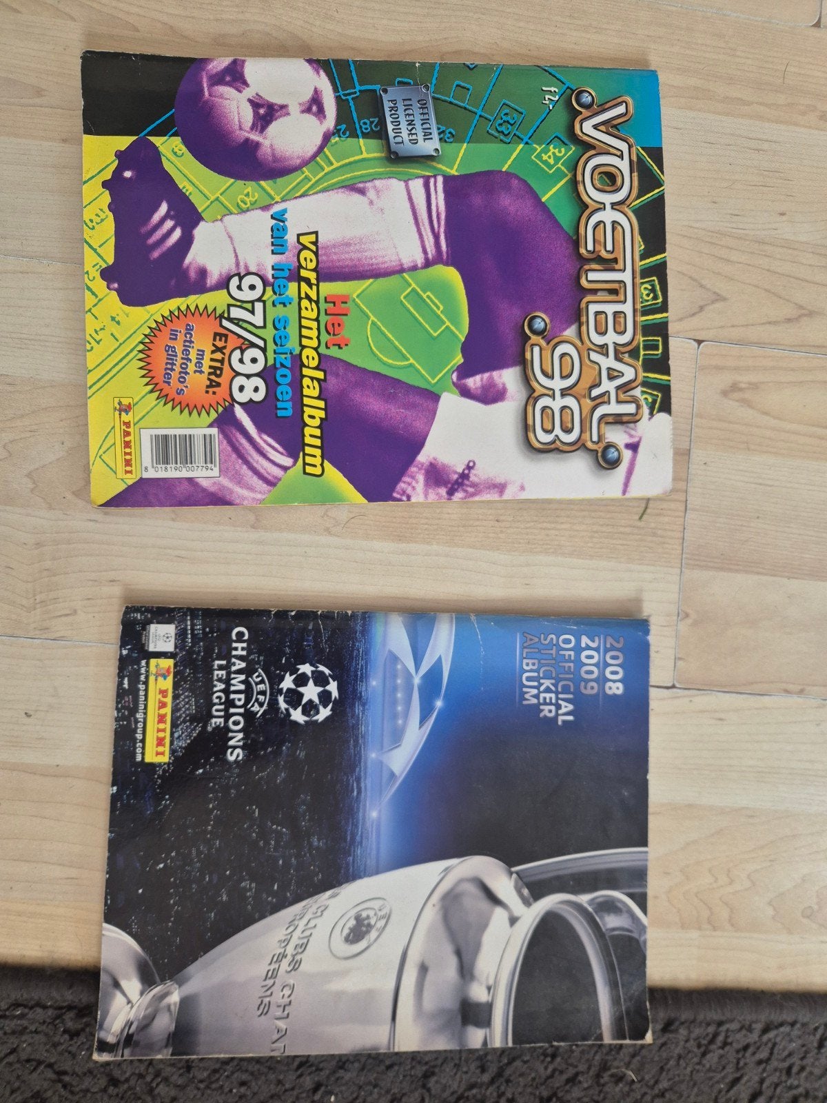 2x panini albums, Ophalen of Verzenden, Overige typen