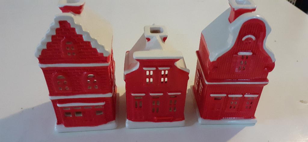 postcode huisjes, Diversen, Kerst, Ophalen, Zo goed als nieuw