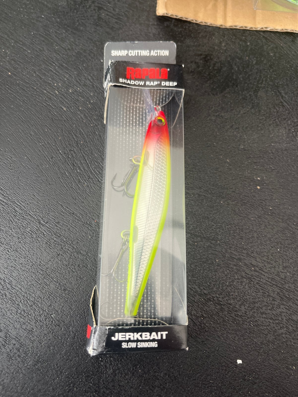 Rapala Shadow Rap Deep Jerkbait - Nieuw in verpakking, Ophalen of Verzenden, Nieuw, Kunstaas
