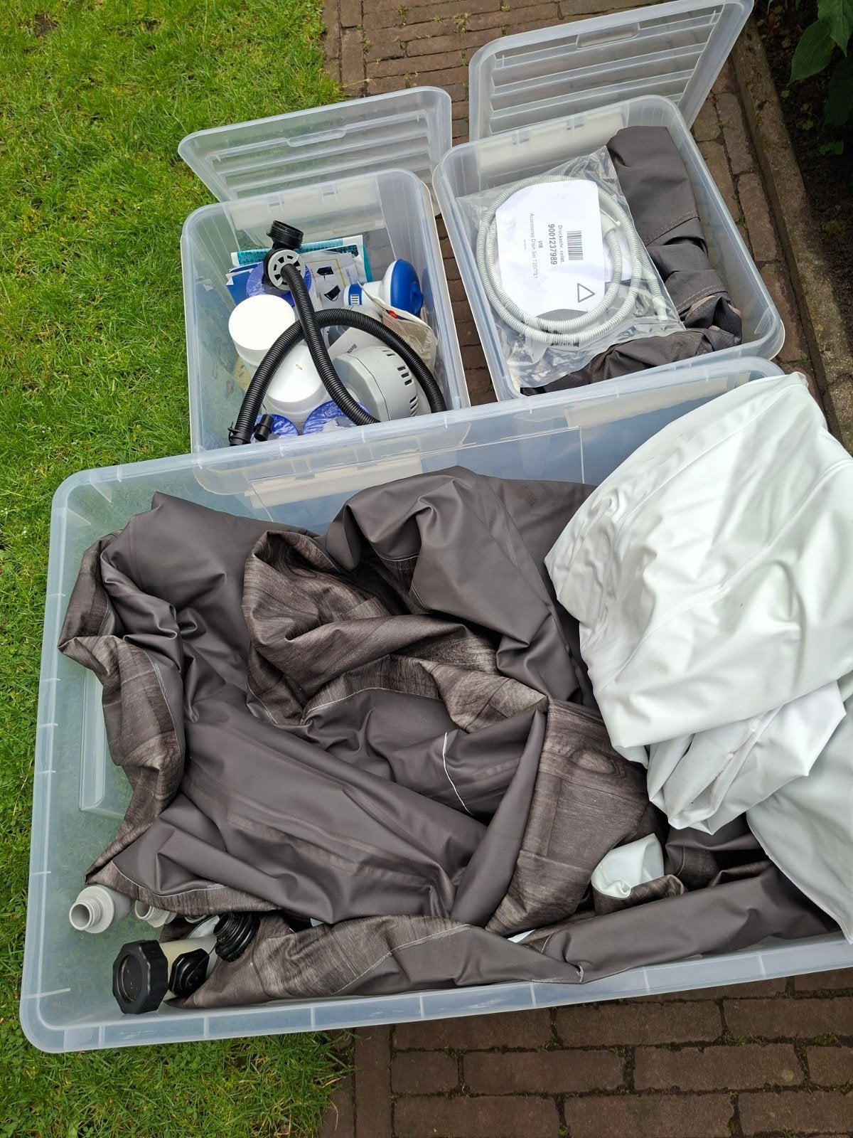 Lazy spa bad, deksel,  accessoires en onderdelen, Ophalen, Gebruikt, Filter