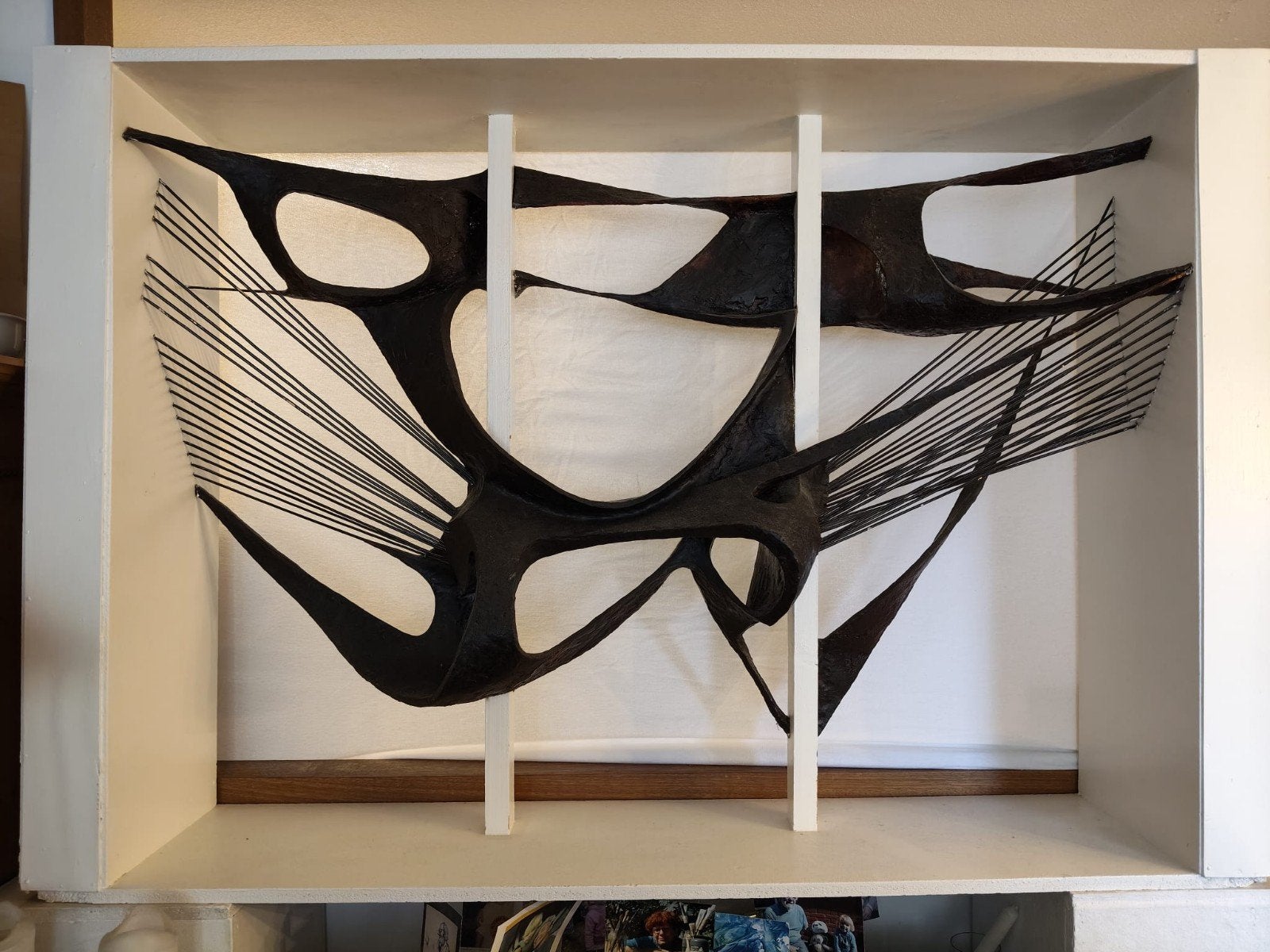 Kunstwerk 'weefgetouw', Ophalen, Gebruikt, 155 cm, 102 cm
