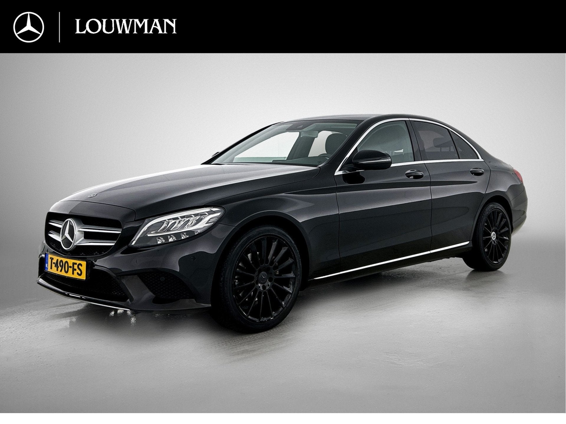Mercedes-Benz C-Klasse 180 Advantage Pack Achteruitrijcamera, Auto's, Automaat, 12 maanden, Leder en Stof, Zwart