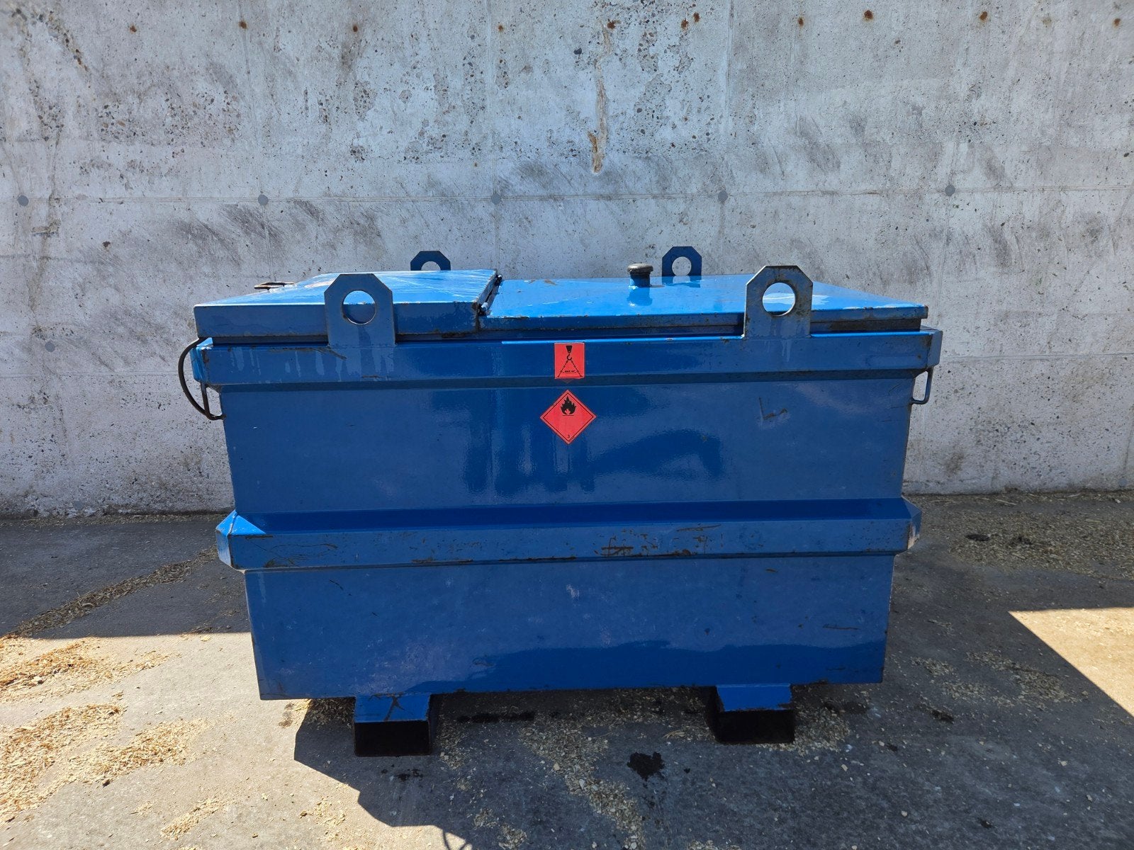 Mobiele dieseltank 995 ltr 12v pomp, Ophalen of Verzenden, Akkerbouw, Oogstmachine