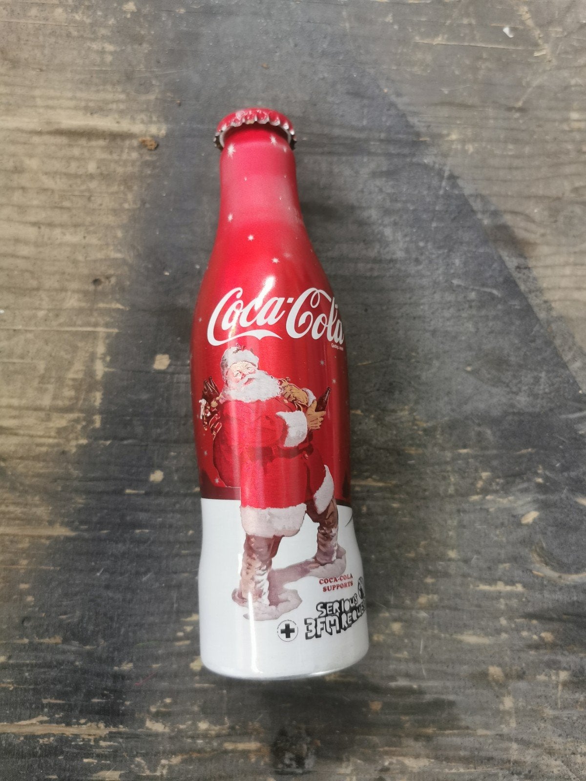 Coca cola aluminium fles, Ophalen, Verpakking