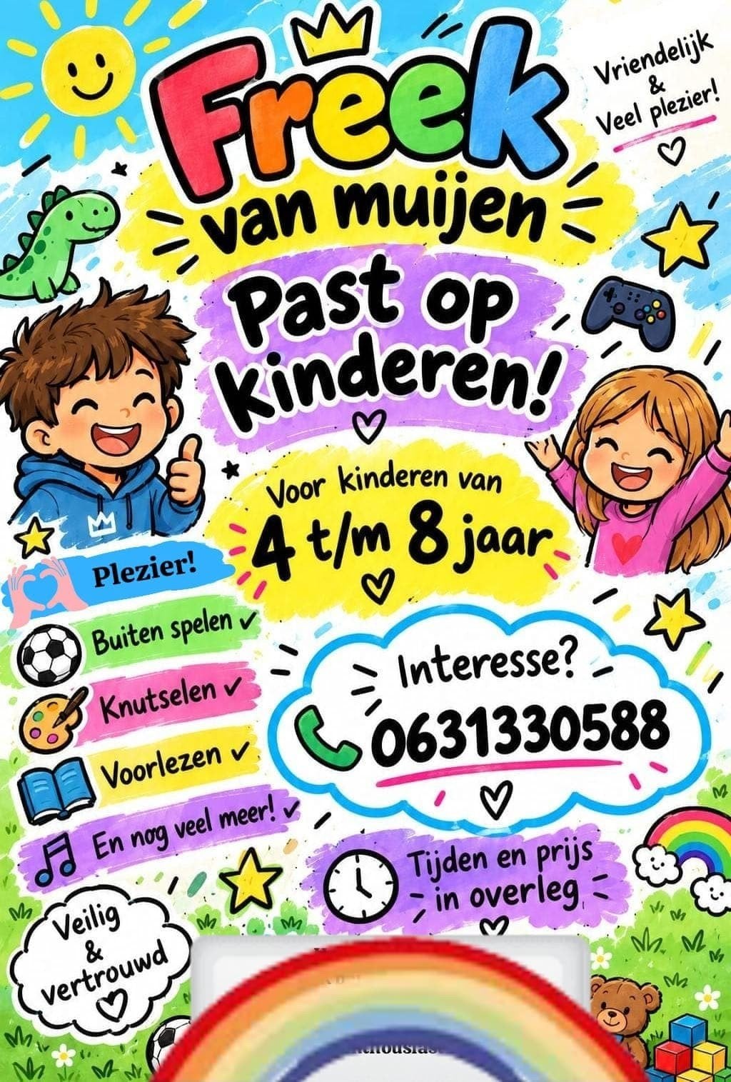 kinder oppas in de buurt van peize, Ophalen