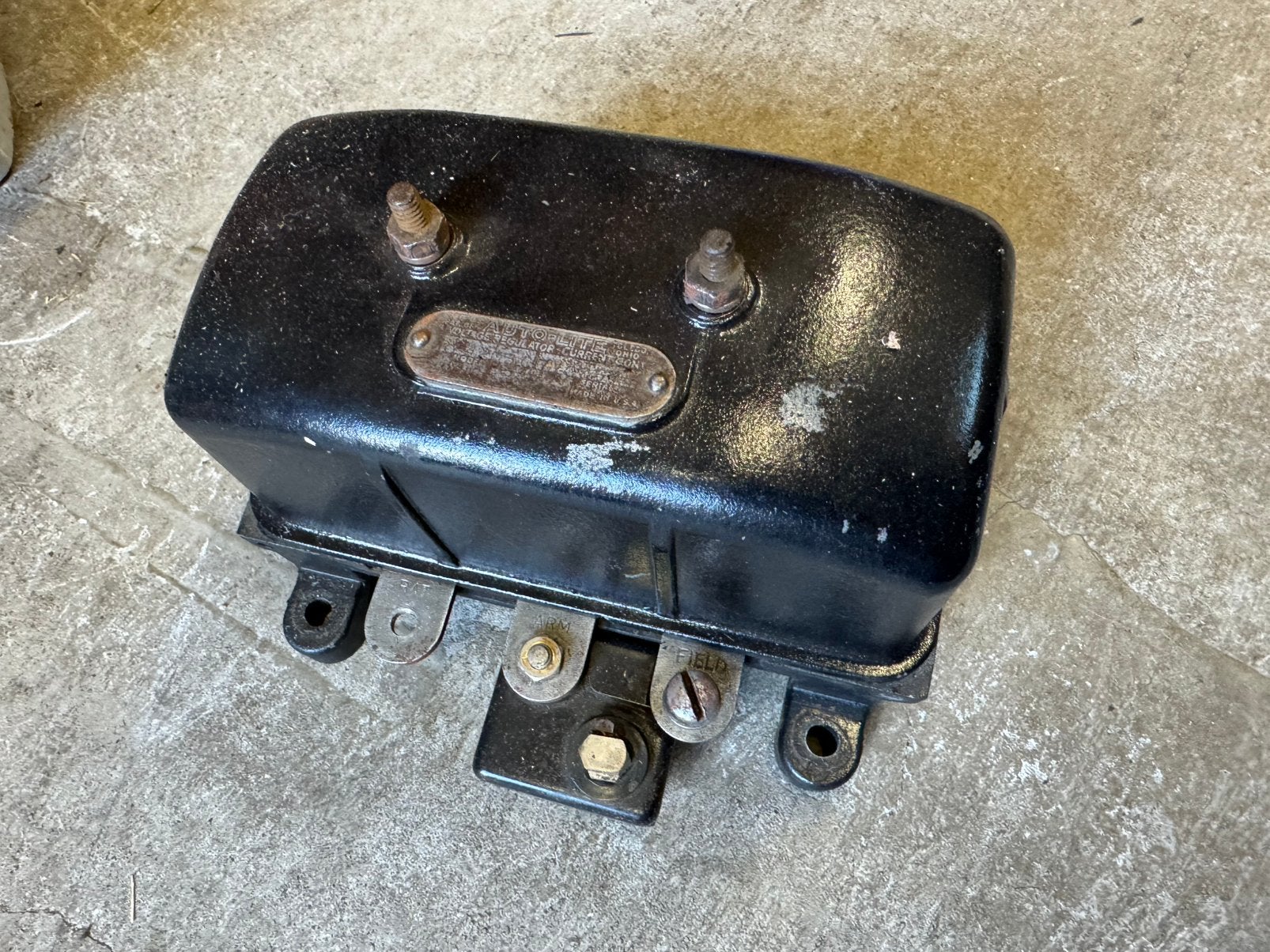 Auto-Lite regulator 6V 40A, Ophalen, Gebruikt, Dodge