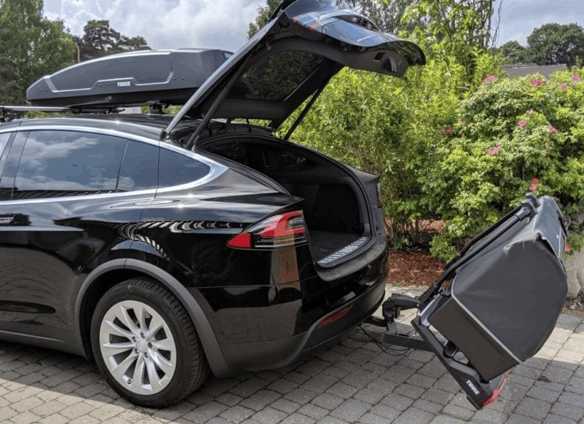 Thule Ontho trekhaakkoffer / bagagebox, Auto diversen, Dakkoffers, Ophalen, Zo goed als nieuw