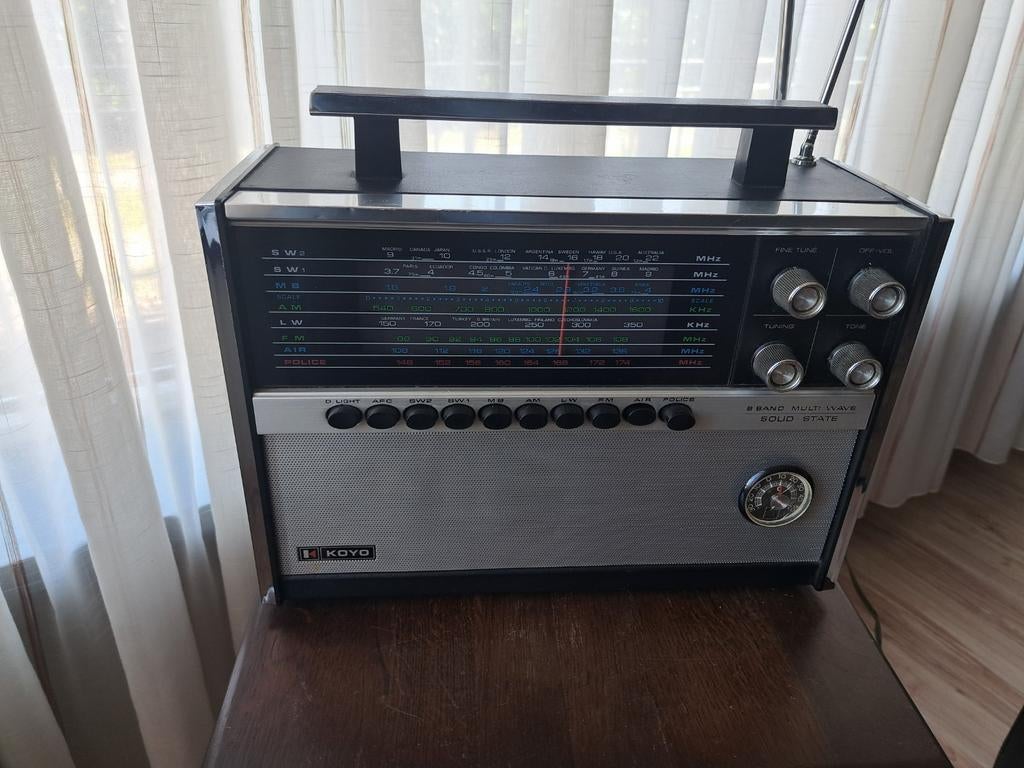 koyo 1662 8 band wereldontvanger, Ophalen of Verzenden, Wereldontvanger