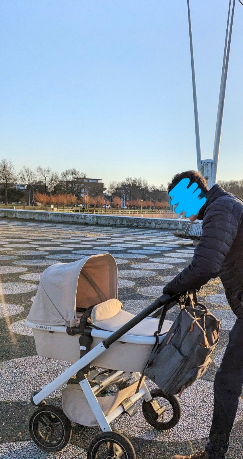 Dubatti two kinderwagen stroller, Kinderen en Baby's, Gebruikt, Met reiswieg, Ophalen, Kinderwagen
