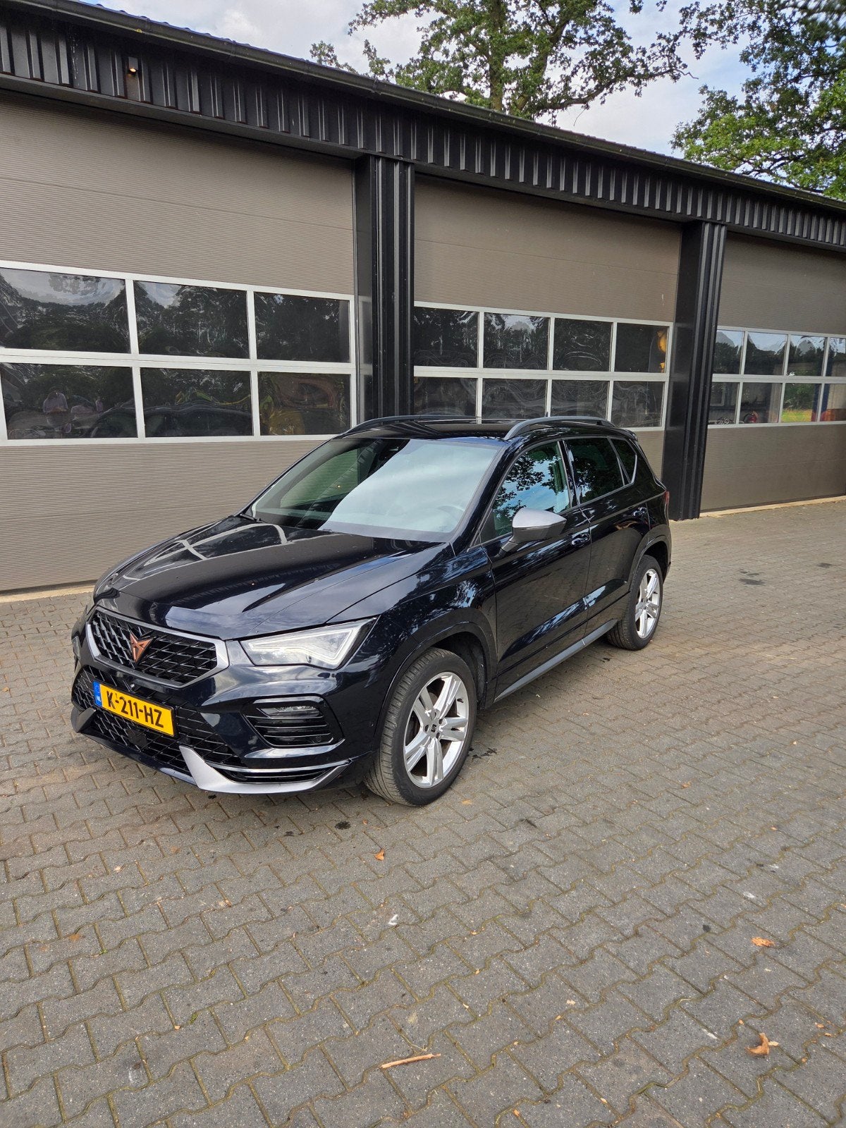 Seat Ateca 1.5 Ecotsi 150pk Dsg-7 2021 Zwart, Auto's, 15 km/l, 1498 cc, Zwart, 4 cilinders