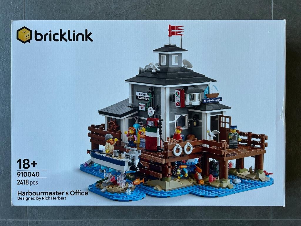 LEGO Bricklink (910040) Harbormaster’s Office *Nieuw*, Lego, Nieuw, Ophalen of Verzenden, Complete set