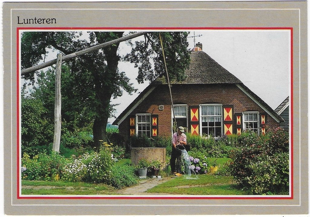 Lunteren Gelopen Ansichtkaart ( B5304 ), Ophalen of Verzenden, 1980 tot heden, Gelopen, Gelderland