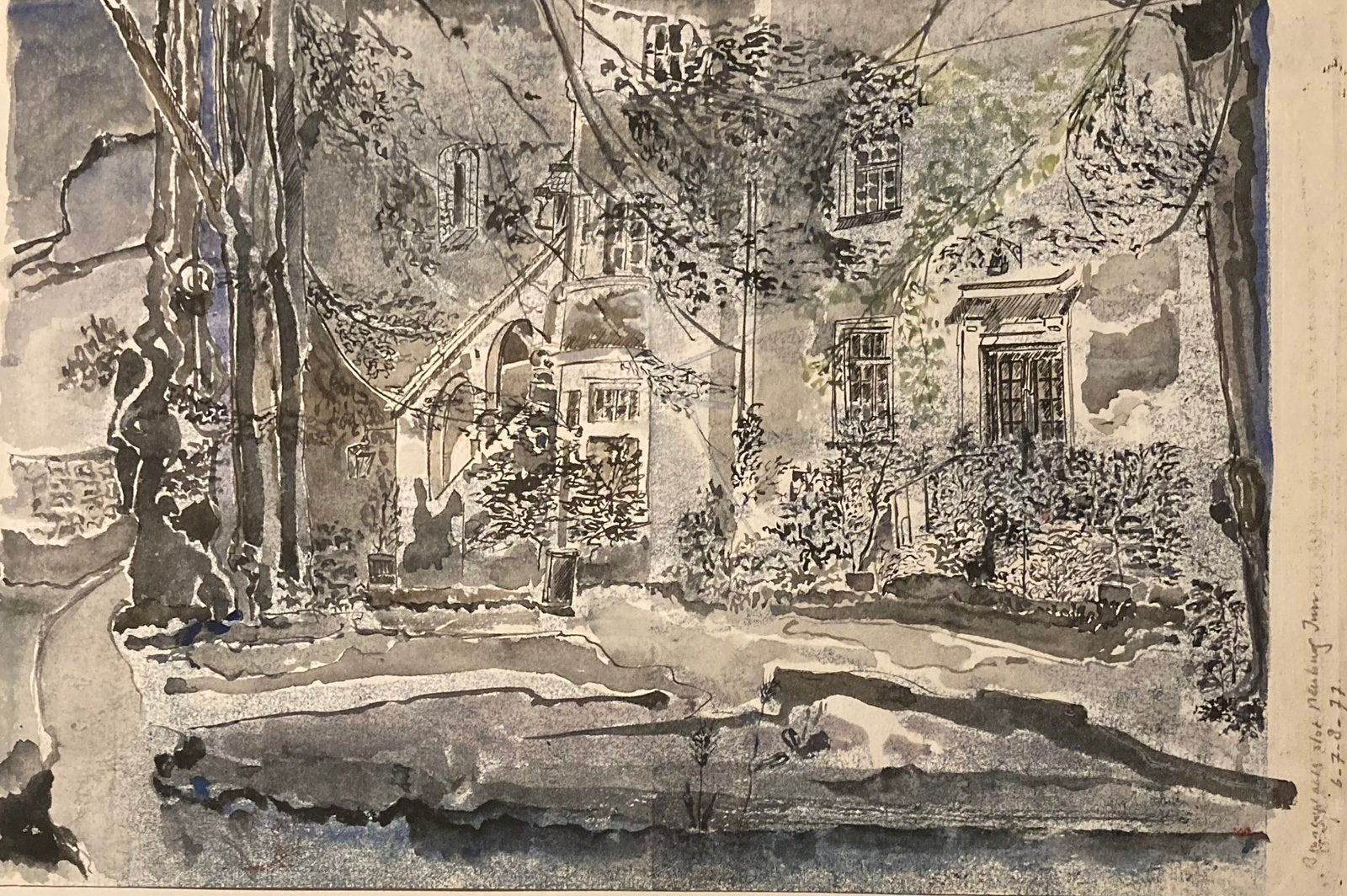 Kleur litho, Antiek en Kunst, Kunst | Litho's en Zeefdrukken, Ophalen of Verzenden