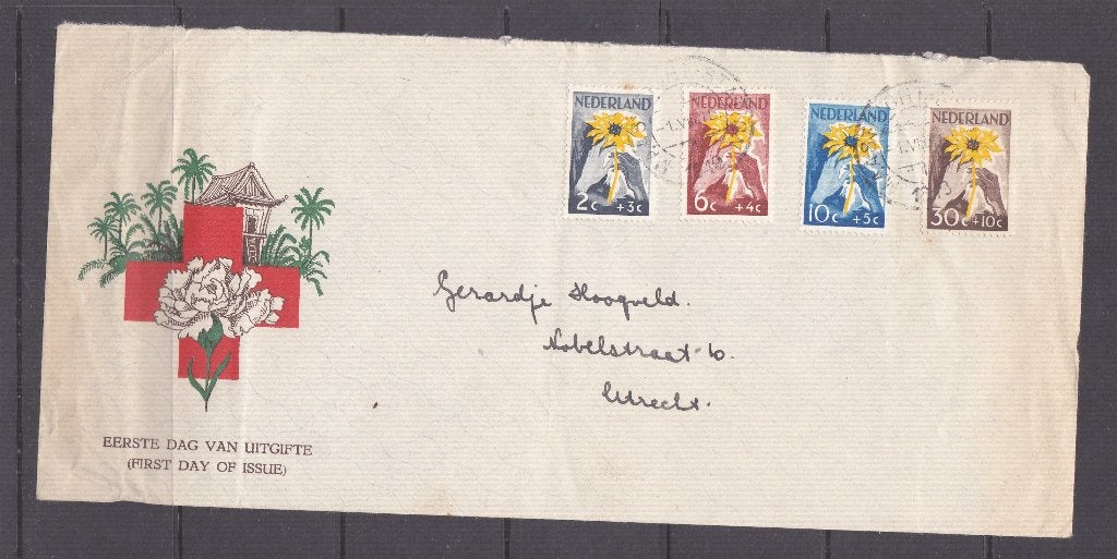 brief 1949, Postzegels en Munten, Brieven en Enveloppen | Nederland, Ophalen of Verzenden, Brief