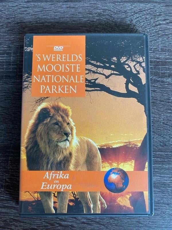 DVD 's Werelds Mooiste Nationale Parken: Afrika en Europa, Alle leeftijden, Ophalen of Verzenden, Gebruikt, Natuur