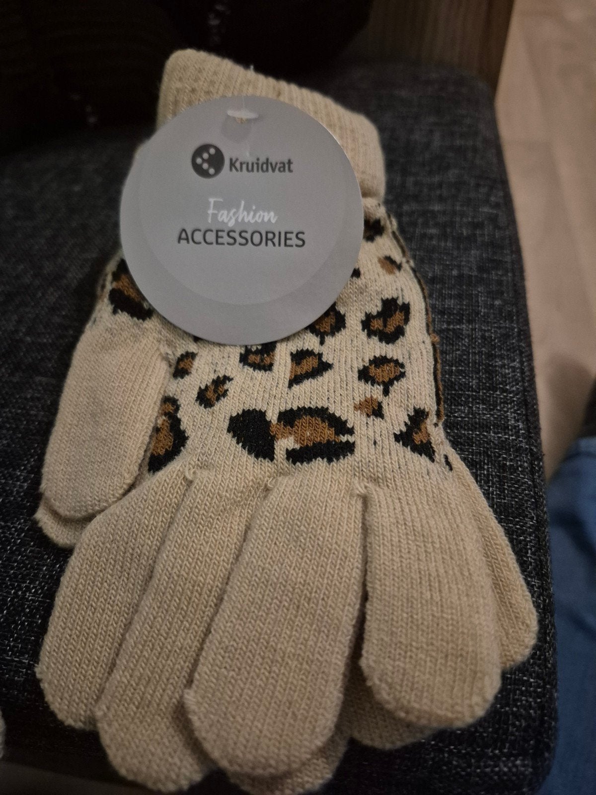 Nieuwe dames handschoenen luipaard print, Ophalen of Verzenden, Nieuw, Handschoenen