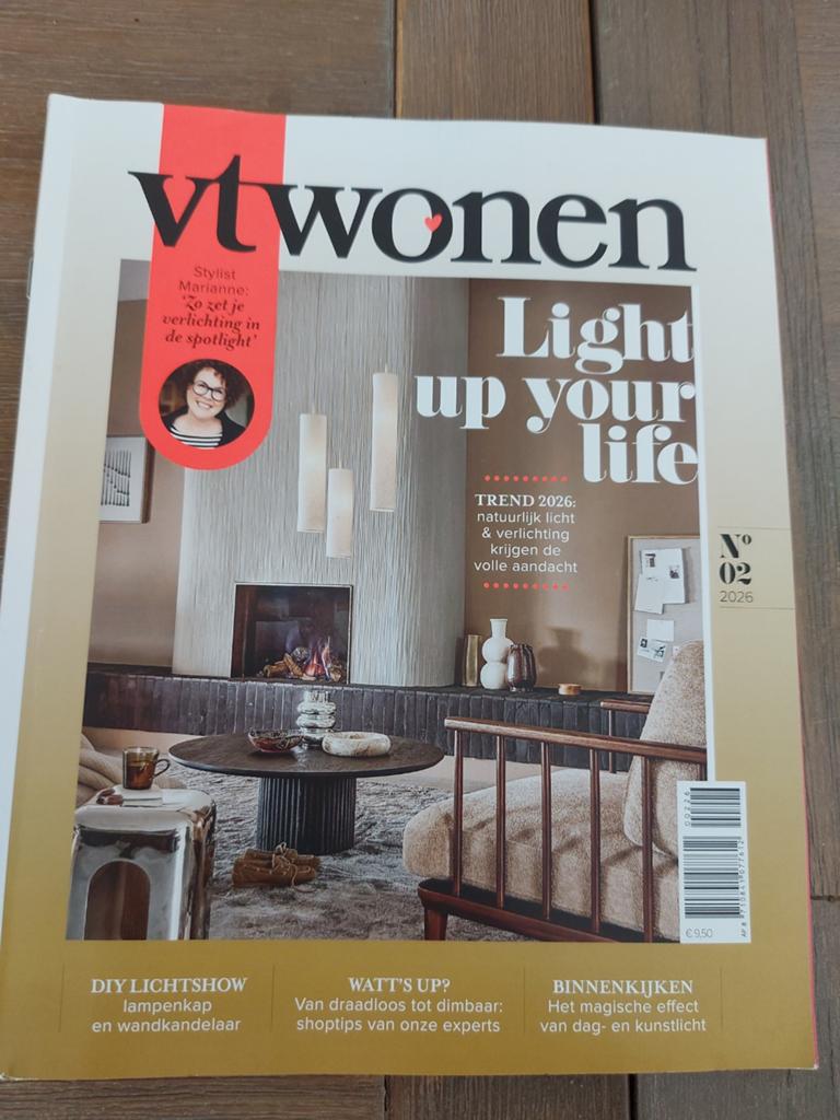 Vt wonen tijdschrift nr 2 van 2026, Boeken, Ophalen of Verzenden, Zo goed als nieuw, Interieur en Design