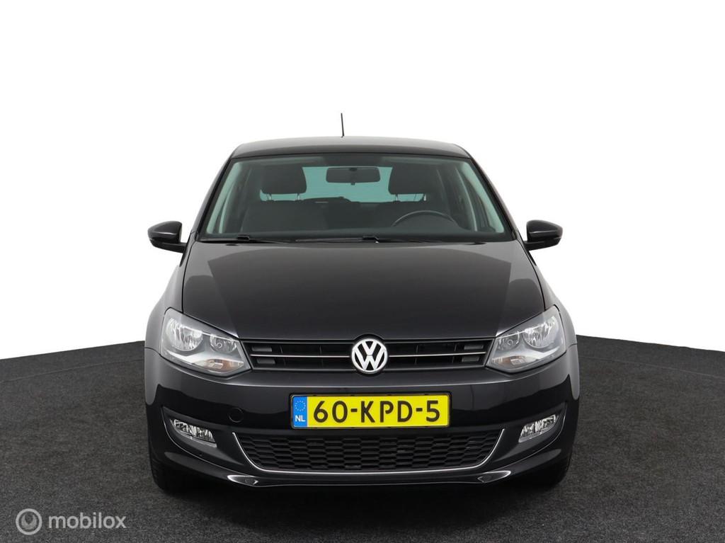 Volkswagen Polo 1.4-16V Highline | Trekhaak | LMV | Airco |, 86 pk, 40 €/maand, 4 cilinders, Zwart