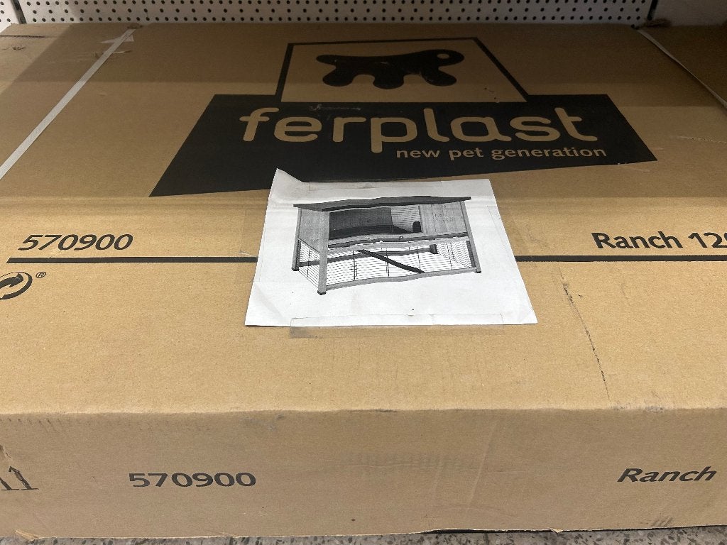 Ferplast Ranch 120 basic, Dieren en Toebehoren, Kooi, 110 cm of meer, Nieuw, Konijn