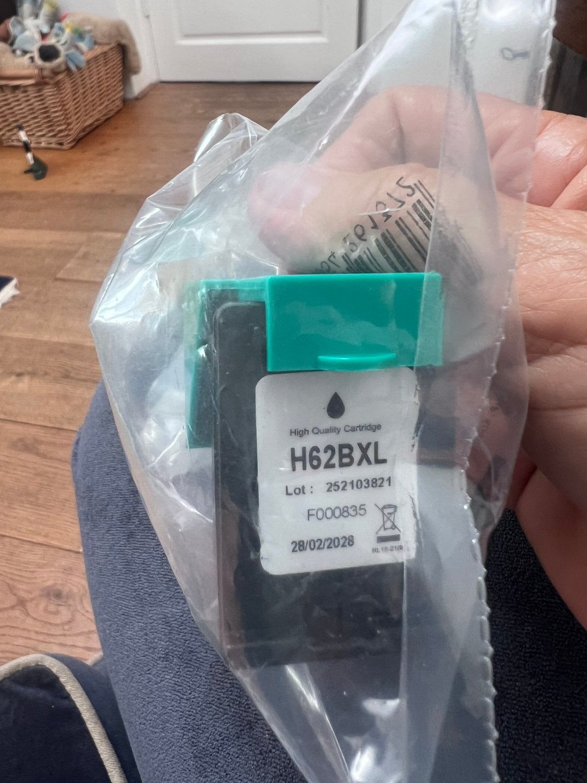 Cartridges twee kleur en twee zwart HP62 (20 ml elk), Ophalen of Verzenden, Nieuw, Cartridge