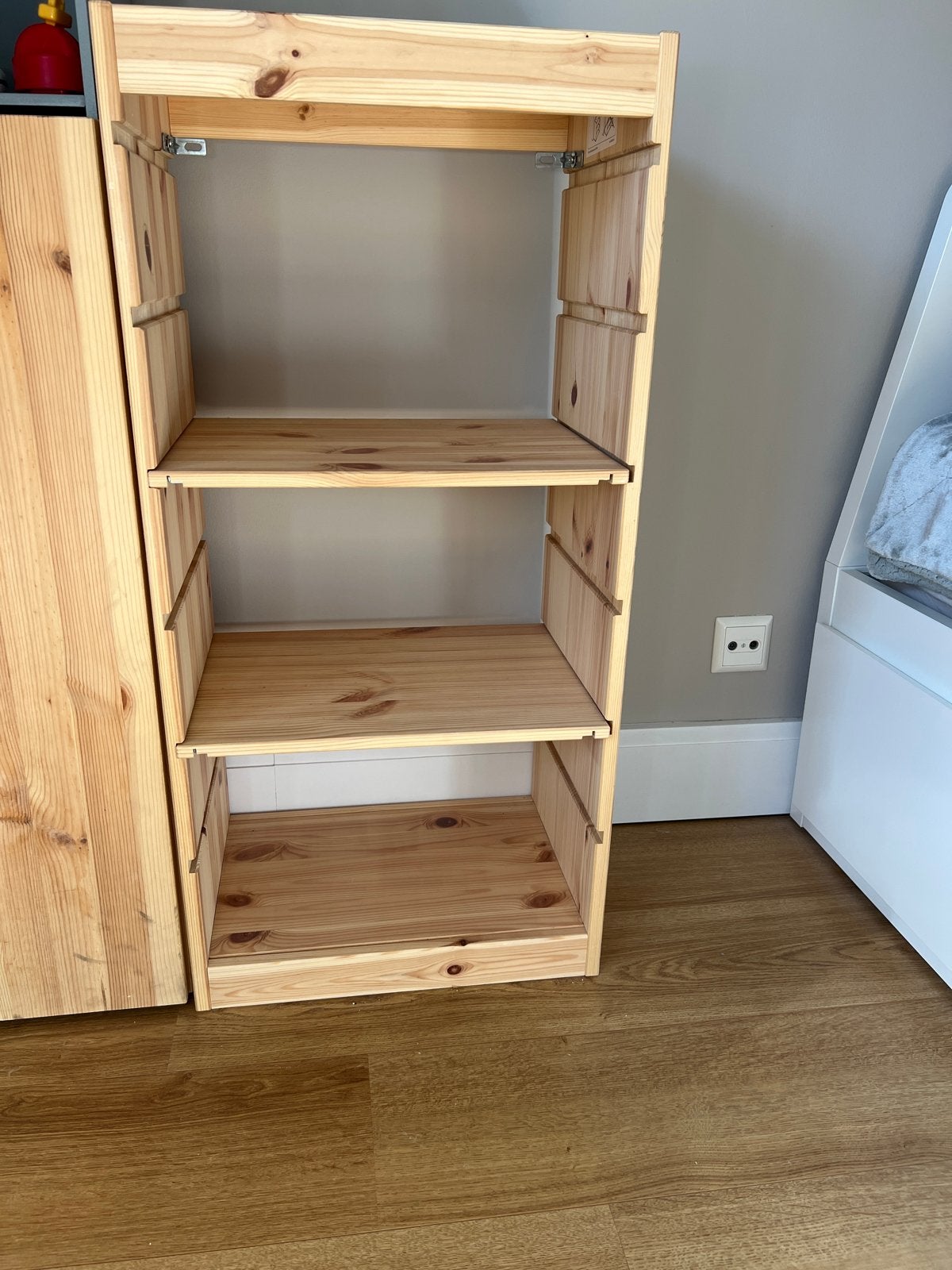 Ikea TROFAST houten boekenkast - grenen, Huis en Inrichting, Ophalen, Met plank(en), Minder dan 50 cm, Gebruikt