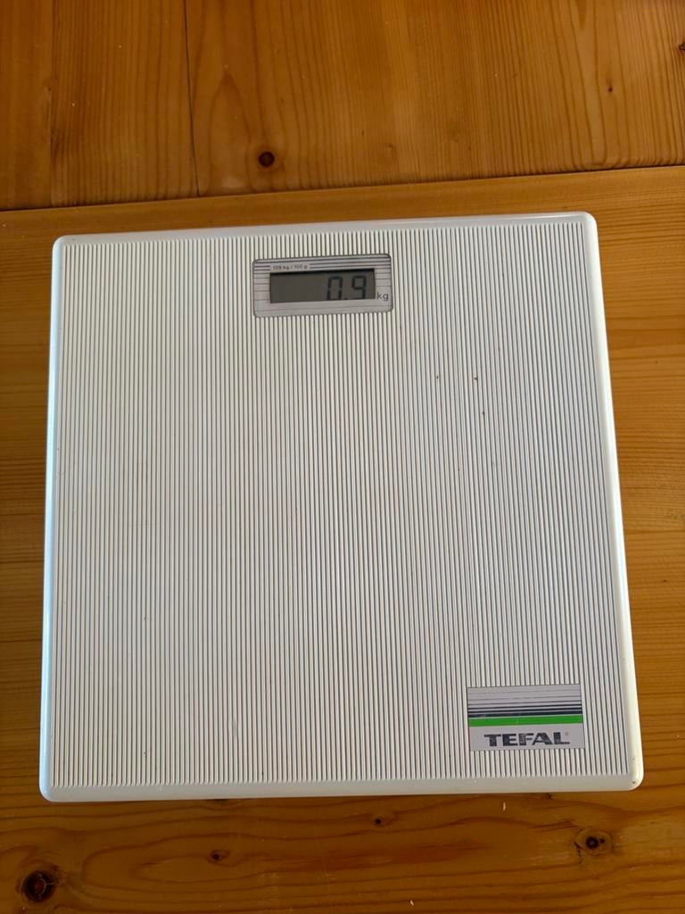 Tefal digitale personen weegschaal, Gebruikt, 100 kg of meer, Ophalen of Verzenden, Digitaal