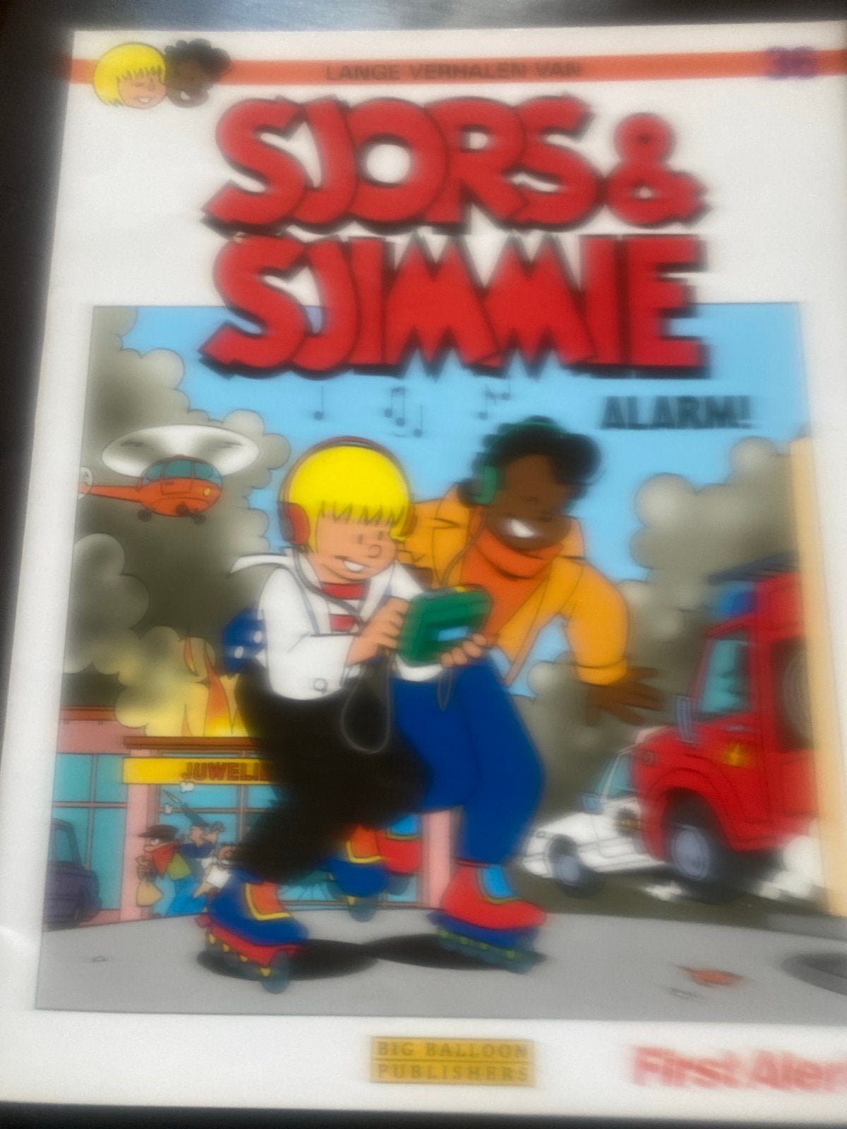 Sjors & Sjimmie: Alarm! - Stripboek, Boeken, Eén stripboek, Ophalen of Verzenden, Zo goed als nieuw