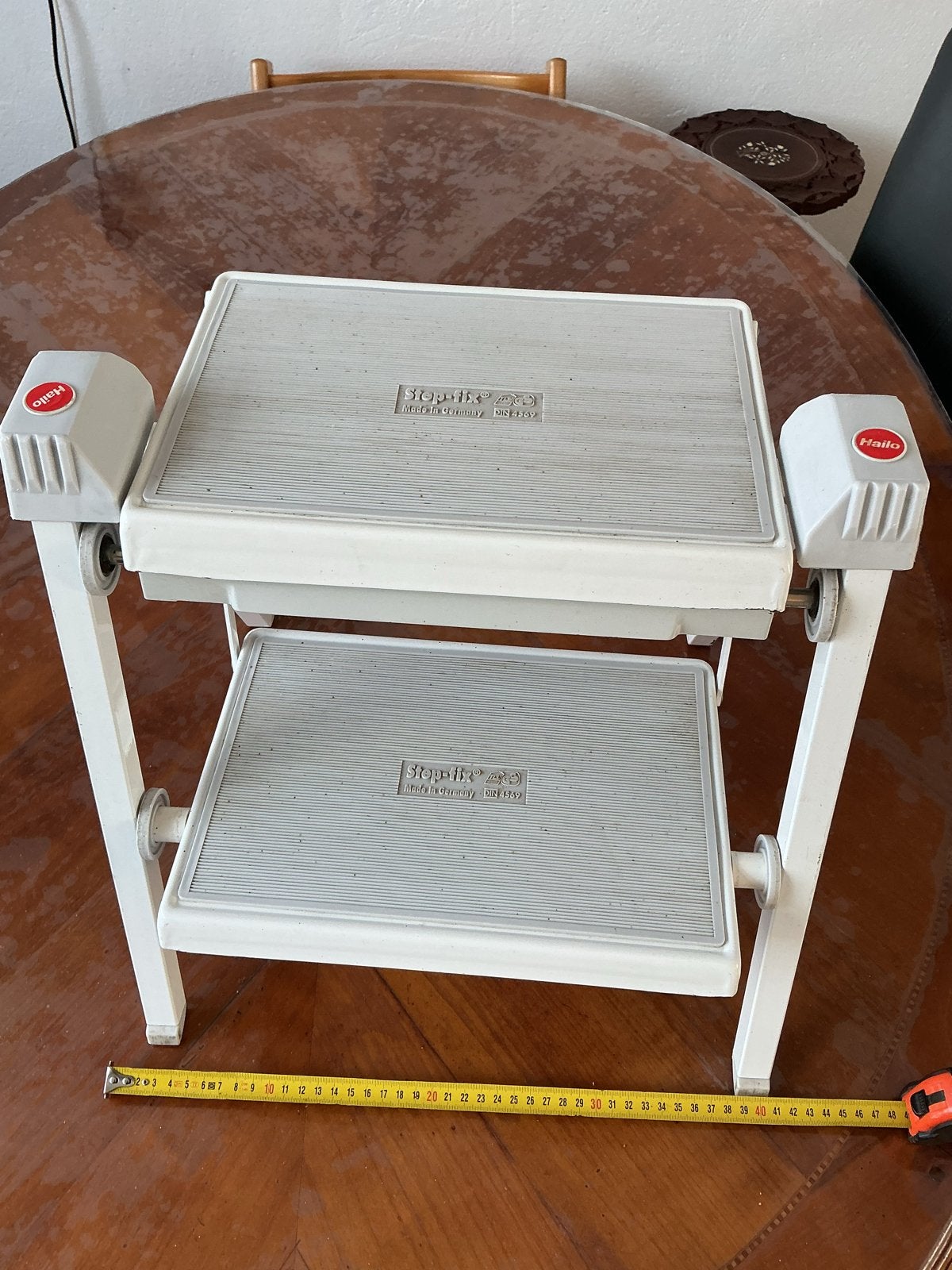 Hailo Step-fix opvouwbare caravan trap, Ophalen of Verzenden, Gebruikt