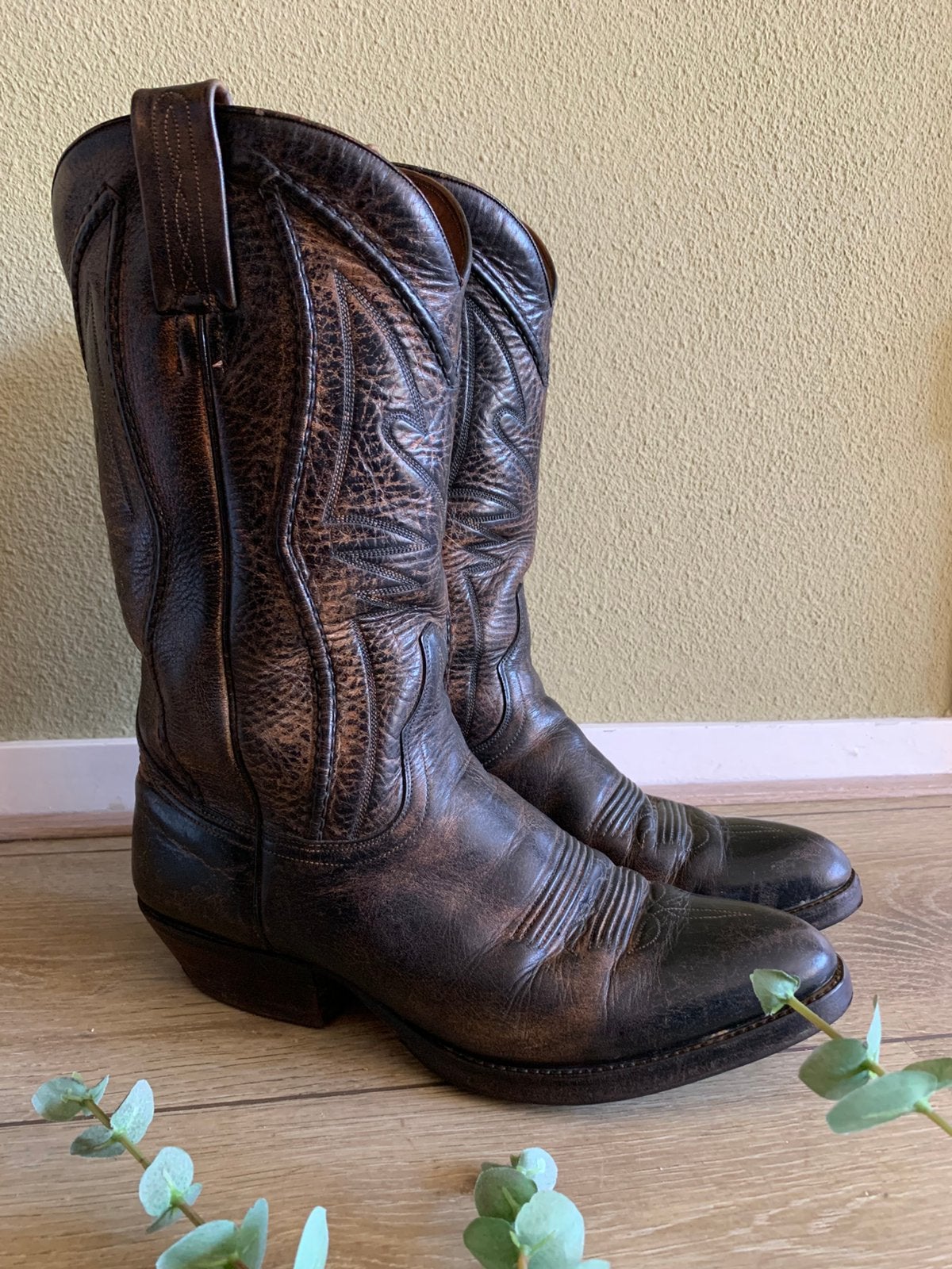 Tony Mora cowboylaarzen 42 43 western boots laarzen, -, Boots, Ophalen of Verzenden, Zo goed als nieuw