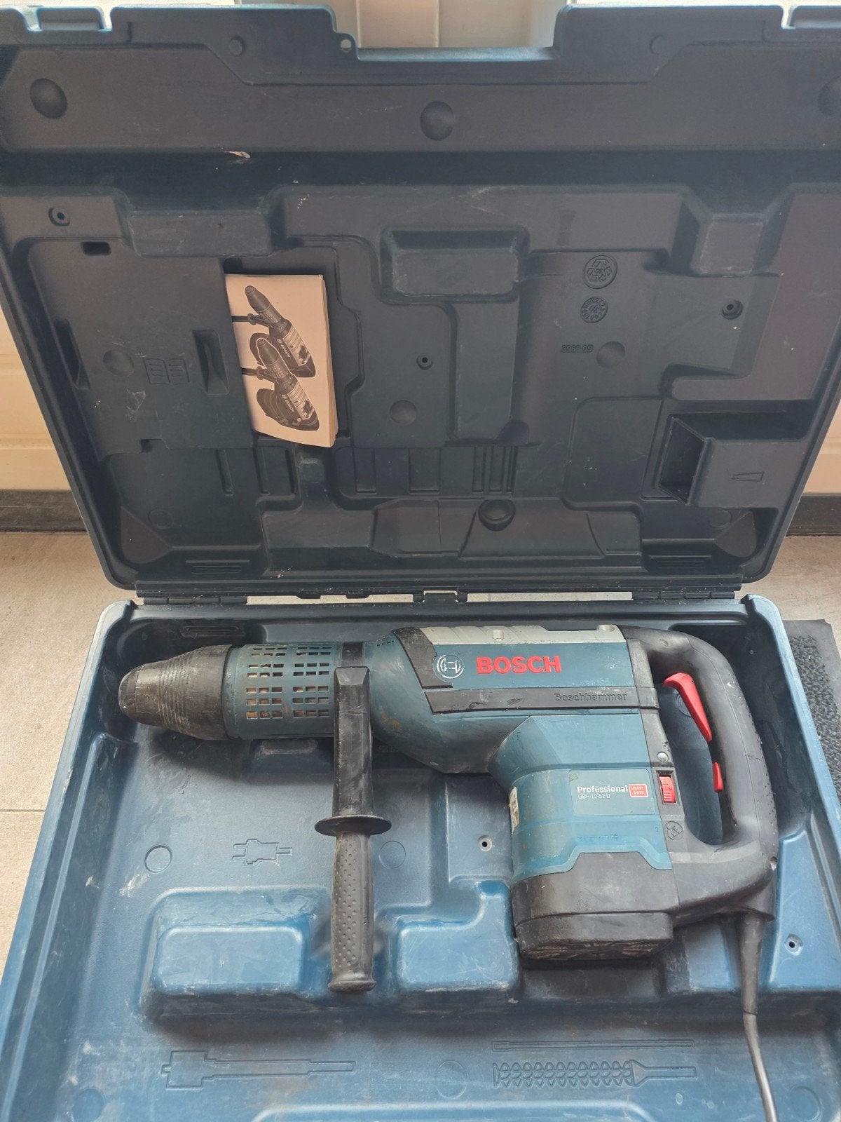 Bosch Professional GBH 12-52 D Combihamer SDS-Max 1700W, Ophalen