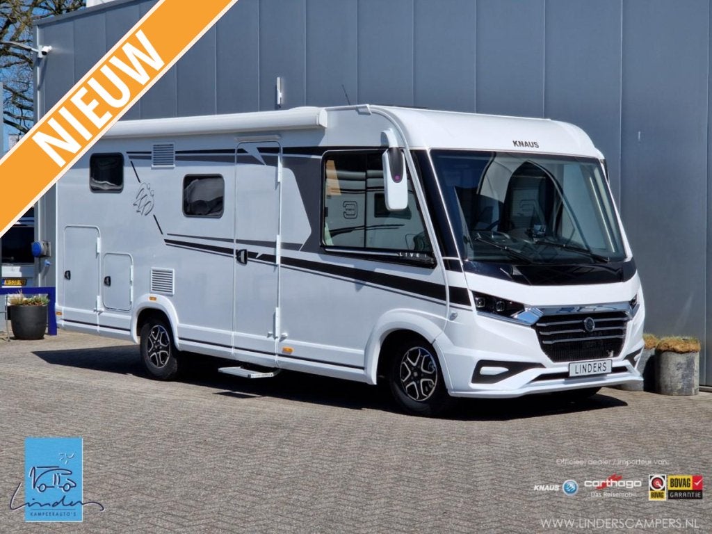 Knaus LIVE I 650 MEG | NIEUW | 180pk Automaat Heavy | ACTIE, Caravans en Kamperen, Campers, Fiat, 6 tot 7 meter, Bedrijf, Diesel