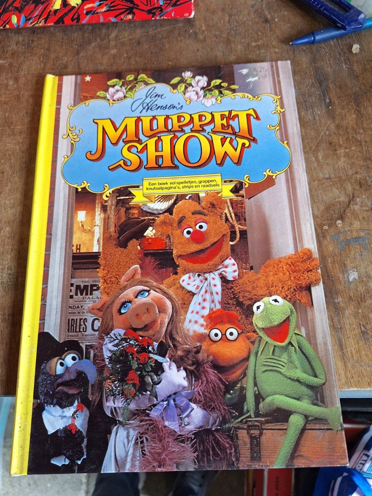 Jim Henson's Muppet Show hardcover boek uit 1981, Ophalen of Verzenden, Gelezen, Bruce McNally, Les Skinner en John Stevenson